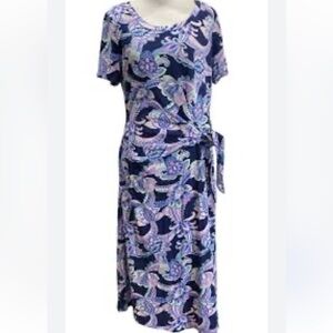 Paisley Print Talbots Dress